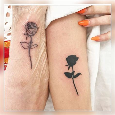 22 Small Rose Tattoo Ideas Tattoo Tattoos For Daughters Matching