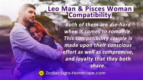 Leo Man And Pisces Woman Compatibility In Love And Intimacy