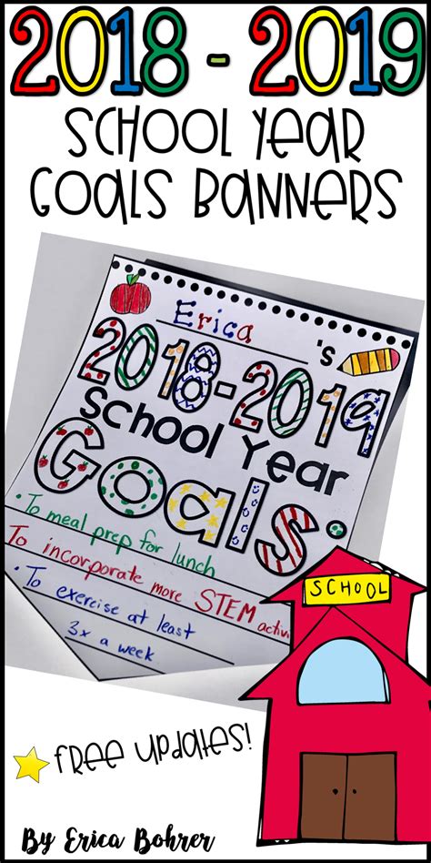 2018 2019 School Year Banners School Goals Stem School School