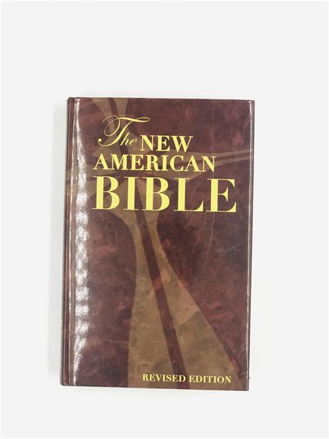 The New American Bible Revised Edition Nabre Hard Cover W Index
