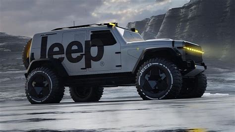 Unofficial Jeep Wrangler Concept Feels Ready To Embrace The Off Road Ev