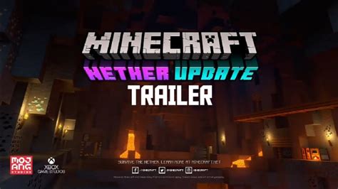 Minecraft 11620 Nether Update Trailer Youtube