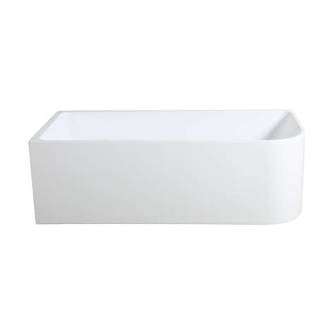 An inspired take on the modern bathtub, arcos features subtly tapered sides and a slim ledge that keep the look organic, refined and durham ii 60 x 32 x 18 apron acrylic bathtub with right hand drain. KDK Multi Fit Bath Tub Right Hand Curve Back To Wall ...