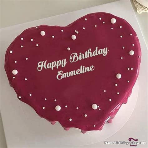 Happy Birthday Emmeline Cakes Cards Wishes