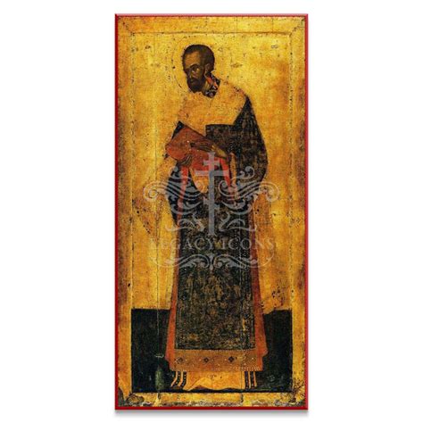 Saint John Chrysostom Xvc Icon S164 Legacy Icons