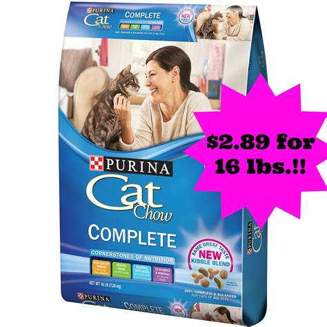 Save $1.00 on one (1) 3.15 lb or larger bag of friskies® farm favorites or friskies® ocean favorites dry cat food. **HOT** 16-Pound Bags of Purina Cat Chow Only $2.89 at ...