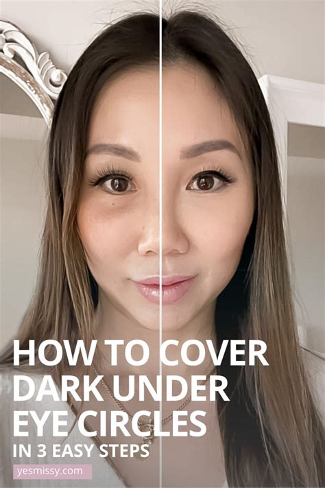 How To Cover Dark Under Eye Circles In 3 Easy Steps Yesmissy