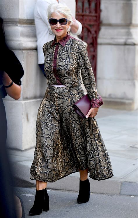 Helen Mirren Is Having The Best Time At London Fashion Week Vogue