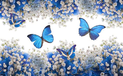 El Top Fondo De Pantalla Mariposas Azules Abzlocal Mx