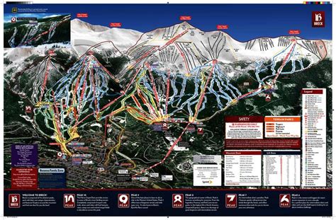 Breckenridge Ski Resort Breckenridge Trail Map Ski Breckenridge