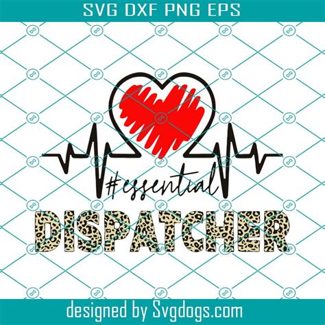 Essential Dispatcher Heart Svg Jobs Svg Trending Svg 911 Dispatcher