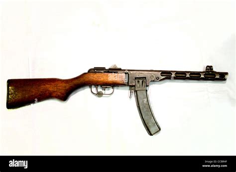 Ppsh 41 Russian 762mm 1941 Submachine Gun Stock Photo Alamy