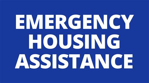 Emergency Housing Assistance