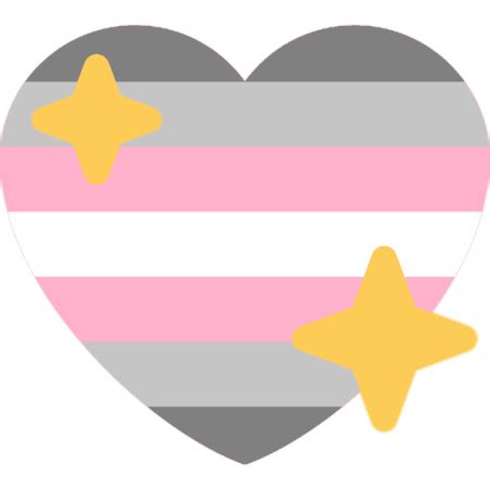 Demigirl Pride Heart Discord Emoji