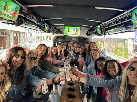 all inclusive bachelorette parties upstage party bus