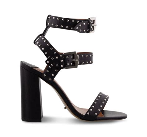 Dasha Black Jetta Heels | Heels | Tony Bianco | Heels, Buckled heels, Leather block heels