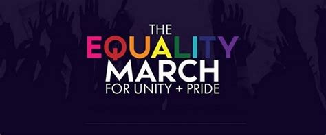 Volunteers Needed For The Equality March For Unity And Pride The Dc