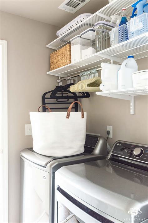 Small Laundry Room With Top Load Washer Get The Organization Ideas