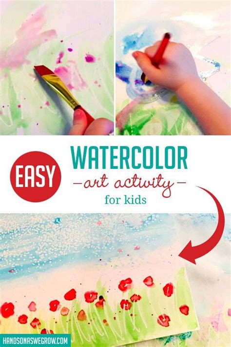 5 Beginner Watercolor Techniques For Kids Kids Watercolor Painting