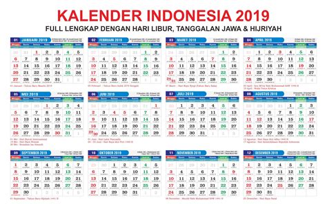 Kalender Jawa 2018 Lengkap Materi Belajar Online