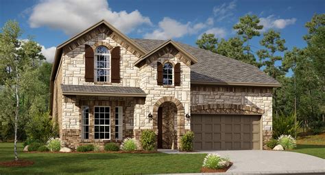 Azure New Home Plan In Riverplace Brookstone Lennar