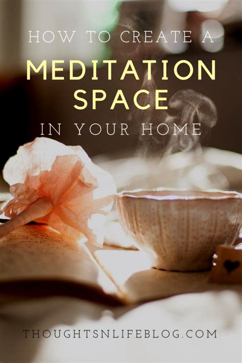 how to create a meditation space nook in your home thoughtsnlifeblog meditation meditation