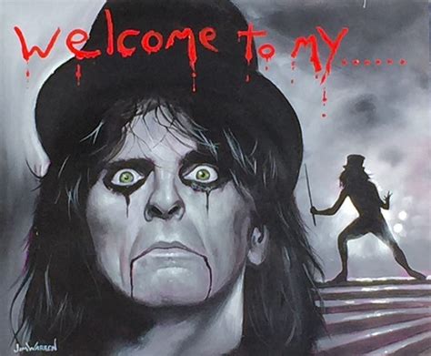 Alice Cooper Welcome To My Nightmare Jim Warren Studios