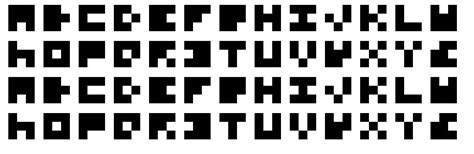 Fuente Extremely Small Fonts Diseñada Por Morris Is Awesome