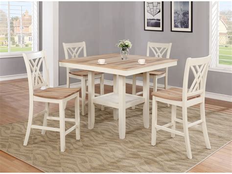 Counter Height Table White Monarch Specialties 32 Inch X 36 Inch