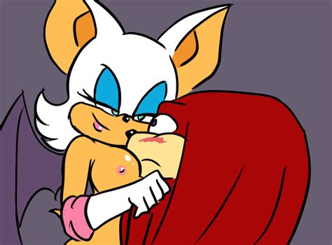 Rule 34 Anthro Bat Blush Breasts Echidna Female Frown Fur
