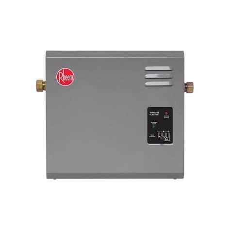 So tanklessking offers the best water filters that work with tankless water heaters. Lowest Price! Rheem RTE 27 - TANKLESS Electric Water Heater