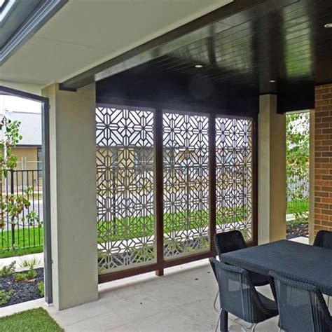 Conical screens are often used in … Outdoor Metal Privacy Perforated Screen Panels ...