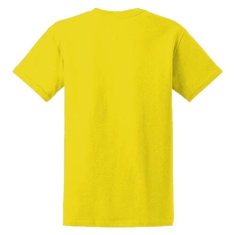 Custom Printed Yellow Fruit Of The Loom Hd6r Lofteez Hd T Shirt Thatshirt