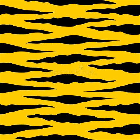 Tiger Stripes Seamless Pattern Vetora Ilustra O Do Vetor Ilustra O