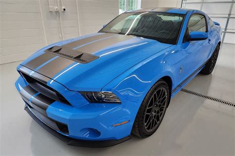 1300 Mile 2013 Ford Mustang Shelby Gt500 Coupe For Sale On Bat