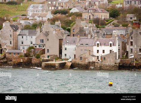Stromness Town And Harbour On Orkney Mainland Scotland Uk Stock Photo