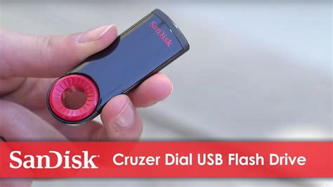 Sandisk Cruzer Dial Usb Flash Drive Official Product Overview Youtube