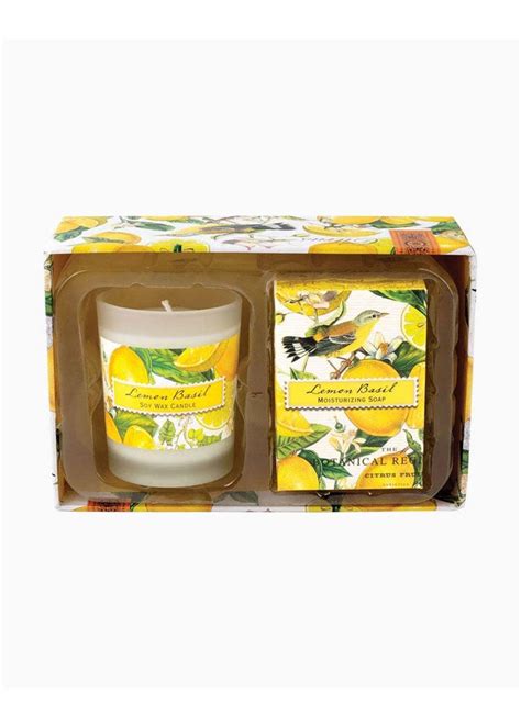 Candle And Soap T Set All Seasons Floral And Ts