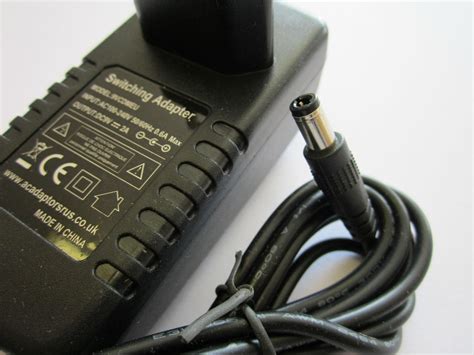 Eu 9v 2a 2000ma Ac Dc Adaptor Power Supply 55mm X 21mm 25mm Model