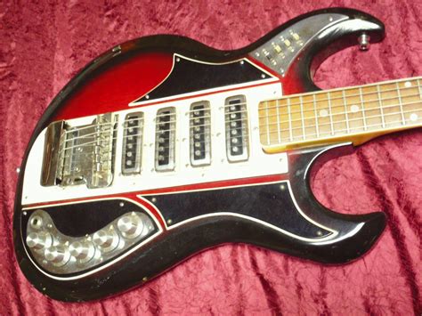 Vintage 1960s Apollo Guitar 4 Pickup Wayy Cool Clean Ebay Guitarras