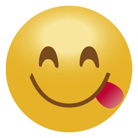 Feliz Lengua Emoji Emoticono Descargar Pngsvg Transparente Images And