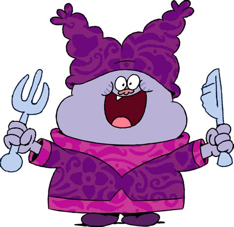 Chowder Sticker By Ycat White Background 3x3 Chowder Cartoon