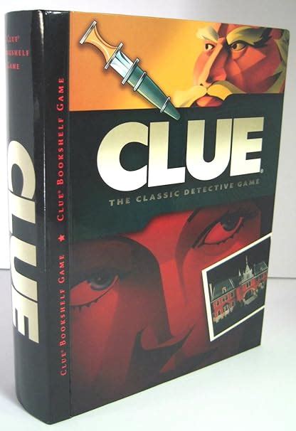 Clue Bookshelf Game Clue The Classic Detective Game Board Games