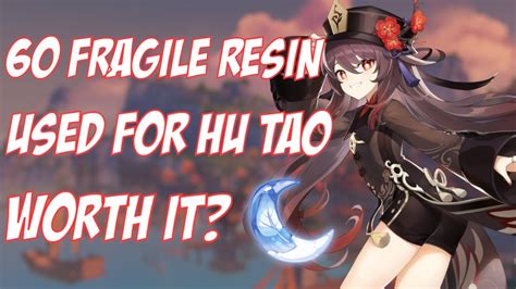 I Used 60 FRAGILE RESIN for Hu Tao Artifacts. Learn from My Mistake