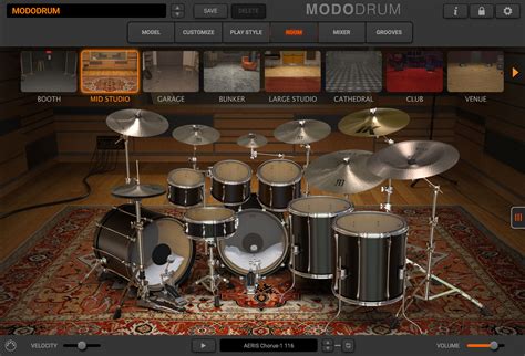 MODO Drum by IK Multimedia - Drum Collection Plugin VST VST3 Audio Unit AAX