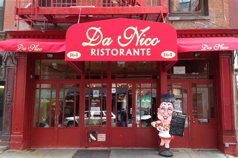 Dining In Style At Da Nico Little Italy Nyc New York City Article