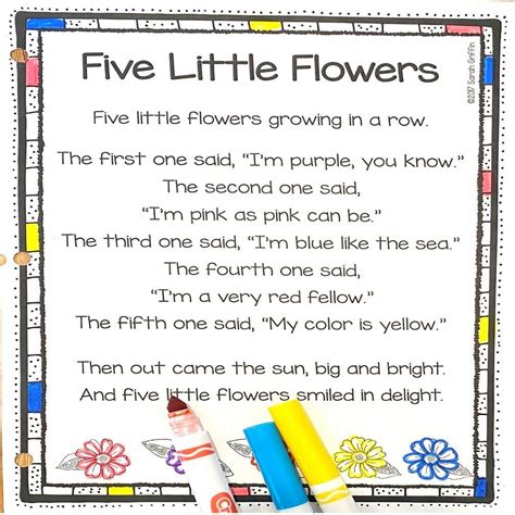 20 Fun Flower Poems For Kids In 2022 Poetry Notebooks Poems