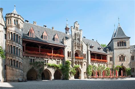 Patio Of Marienburg Castle In Hanover License Image 10298250
