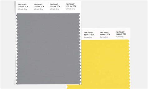 Ultimate Grey And Illuminating Pantones 2021 Colours Of The Year