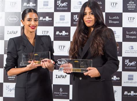 in pictures arab woman awards 2017 winners arabian business